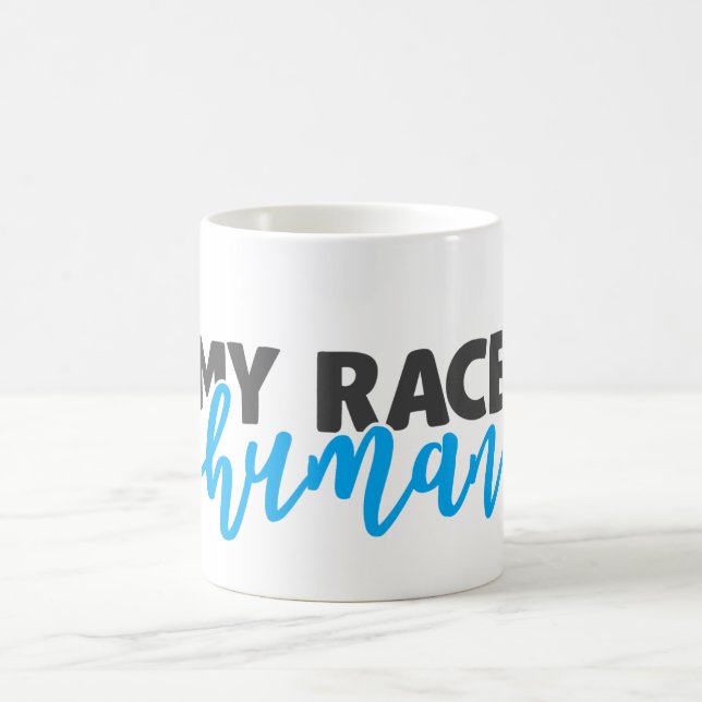 My Race: Human Mug (Center)