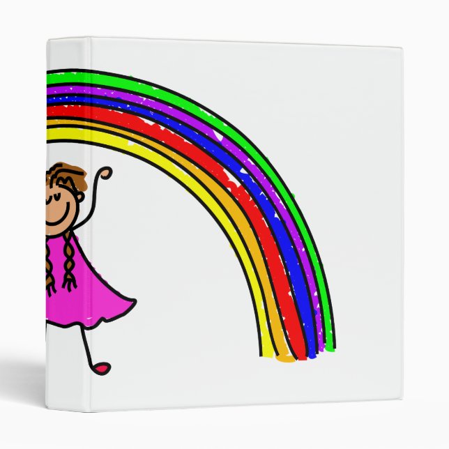 My Rainbow Binder (Front/Spine)