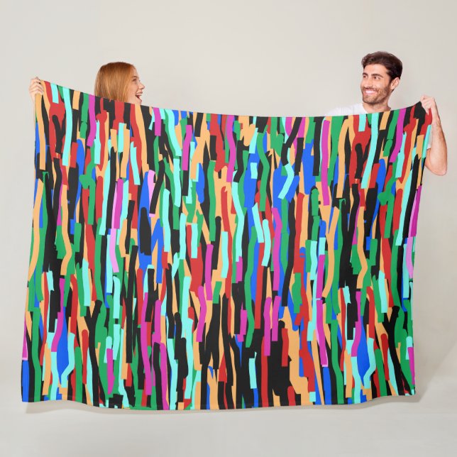 MY RAINY CANVAS Fleece Blankets! Blanket (In Situ)