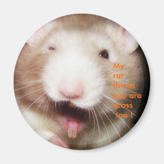 My rat ...grossed out Magnet