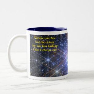 My real worth Two-Tone coffee mug
