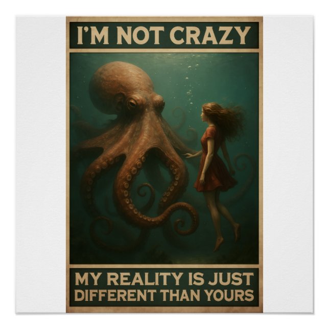 My Reality Different Than Yours Poster (Front)