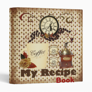 my recipe book binder