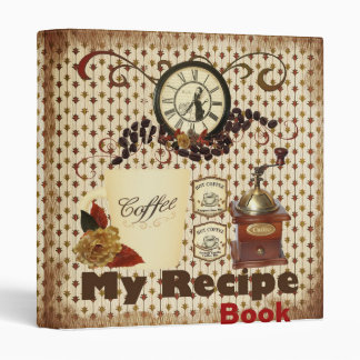 my recipe book binder