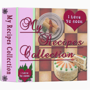 My Recipes Collection Designer Cookbook Binder