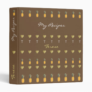 my recipes cute cooking binder