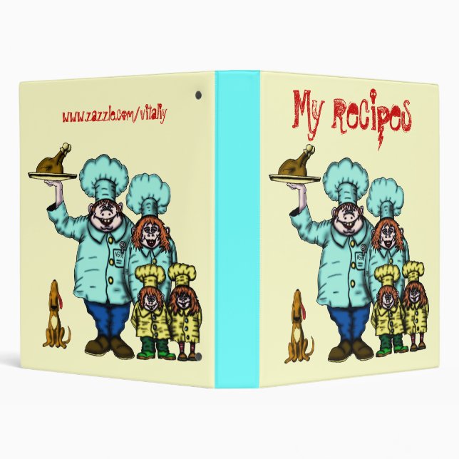 My recipes funny binder (Background)