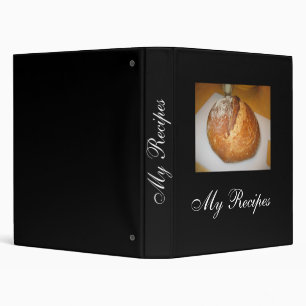 My Recipes with bread picture Binder