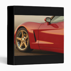 My Red Corvette Binder