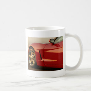 My Red Corvette Coffee Mug