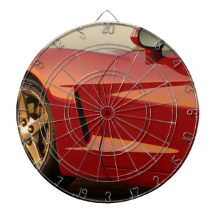 My Red Corvette Dartboard