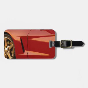 My Red Corvette Luggage Tag