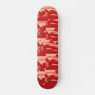 My Red Corvette Skateboard