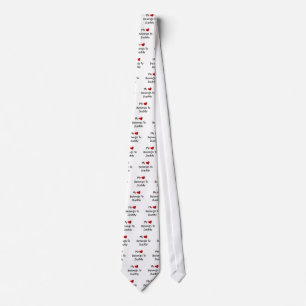 My Red Heart Belongs to Daddy Tie