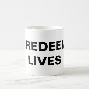 "My Redeemer Lives" Mug classique