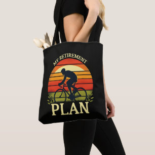 My Retirement Plan Cycling Enthusiast Tote Bag