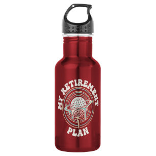 My Retirement Plan Golf Retirement Golfer 532 Ml Water Bottle