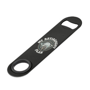 My Retirement Plan Golf Retirement Golfer Bar Key