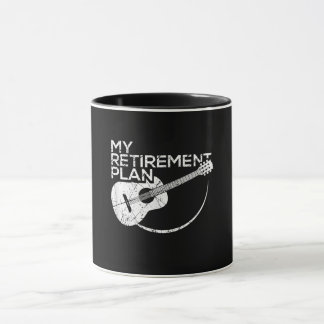 My Retirement Plan Guitar Funny Musicians Mug