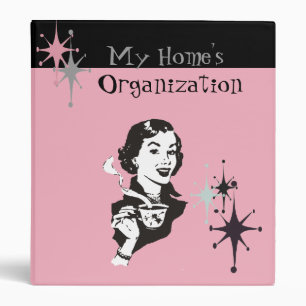 My Retro Home Organization Binder
