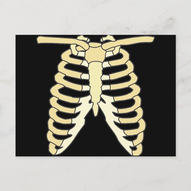 My Ribs Postcard (Front)