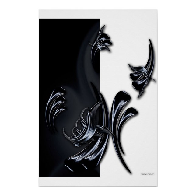 "My Rising Projection", Glossy  Poster (Front)