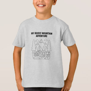 My Rocky Mountain Adventure Cute kid' T-Shirt