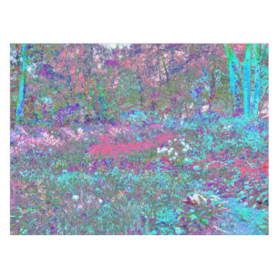 My Rubio Garden Landscape in Blue and Berry Tablecloth