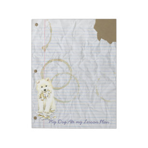 My Samoyed Ate my Lesson Plan Notepad