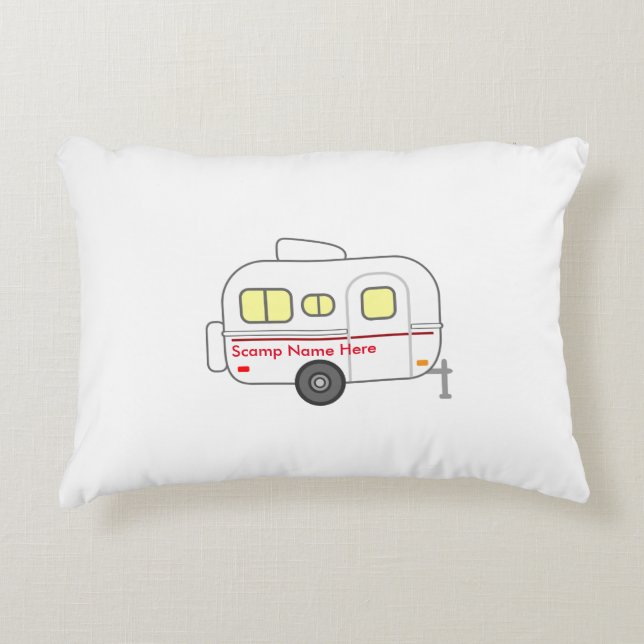 My Scamp Decorative Pillow (Front)