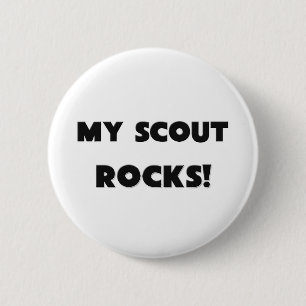 MY Scout ROCKS! 2 Inch Round Button