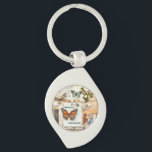 My Scrapbook Keychain<br><div class="desc">My Scrapbook - Metal Keychain
Share the scrapbooking with loved ones!</div>