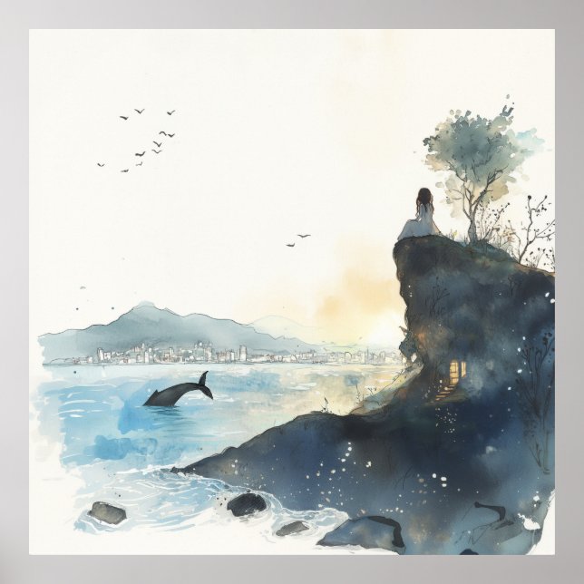 My Secret Place or Whispers of Solitude Poster (Front)