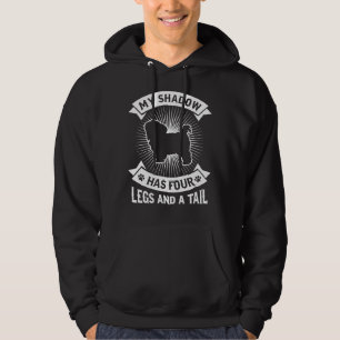 My Shadow Has 4 Legs And A Tail Maltese Shih Tzu D Hoodie
