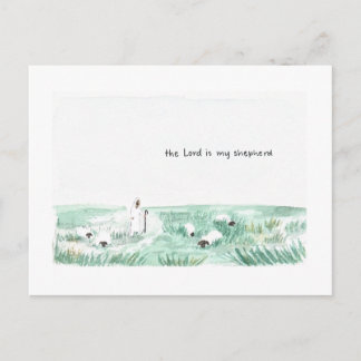 my Shepherd postcard