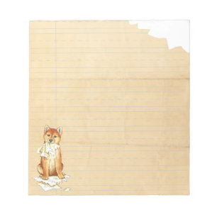 My Shiba Inu Ate My Homework Notepad