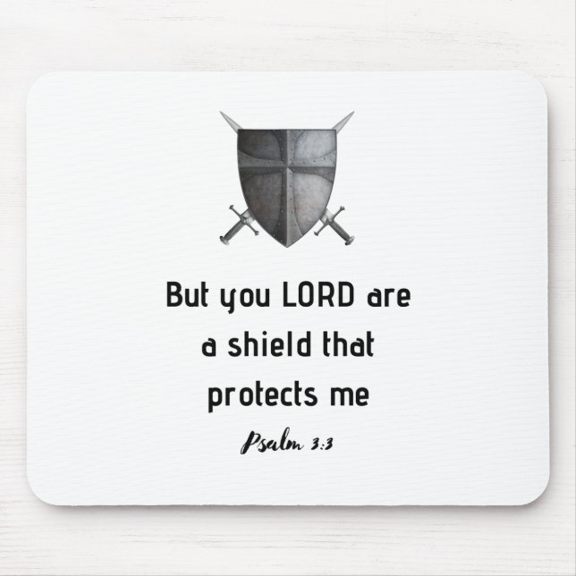 My shield mouse pad (Front)