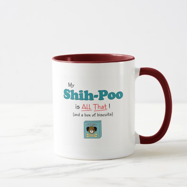 My Shih-Poo is All That! Mug (Right)