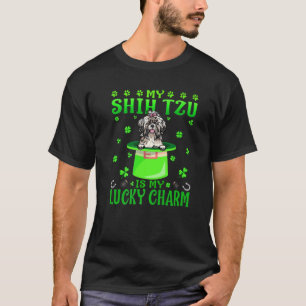 My Shih Tzu Is My Lucky Charm St. Patrick's Day T-Shirt