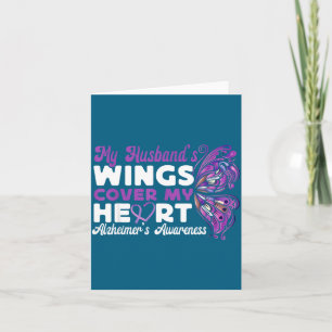 My Shirt Alzheimer's Dementia Awareness Support Hu Card