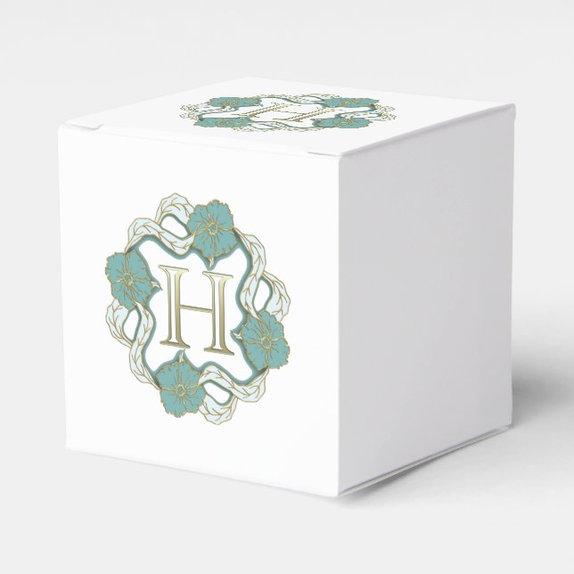 my signature with the letter h favor box (Front Side)