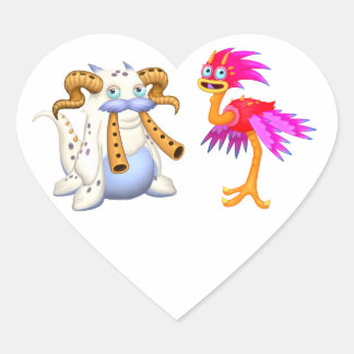 My Singing Monsters character Heart Sticker