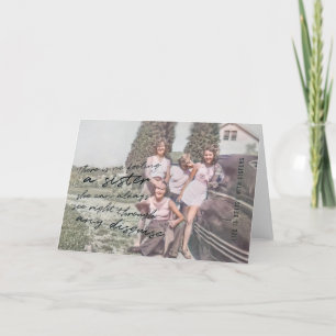 MY SISTER Greeting Card