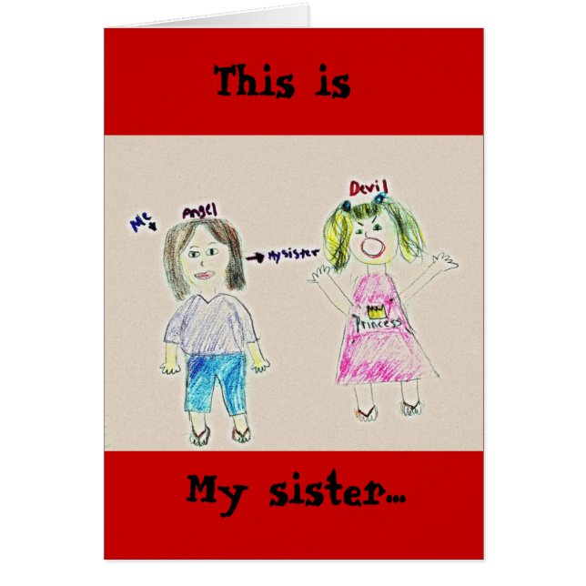 My sister..., This is (Front)