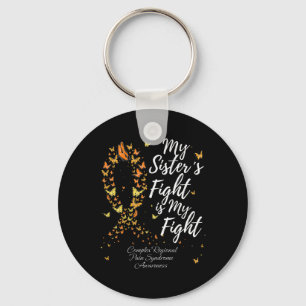 My Sister's Fight Is My Fight Crps Awareness Keychain