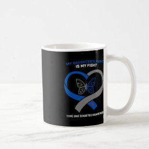 My Sister's Fight Is My Fight Support Diabetes Awa Coffee Mug