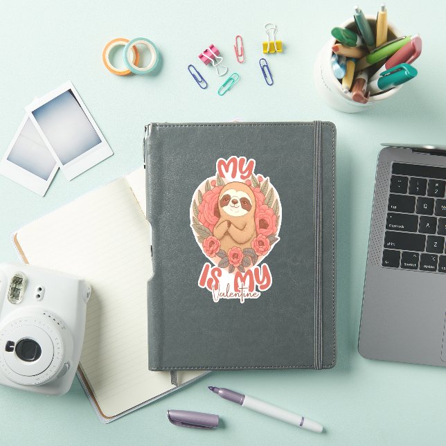 My Sloth is My Valentine (iPad Cover)