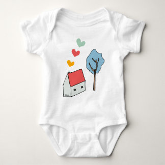 My small house baby bodysuit