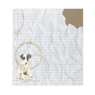 My Smooth Fox Terrier Ate My Lesson Plan Notepad