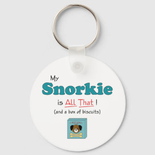 My Snorkie is All That! Keychain